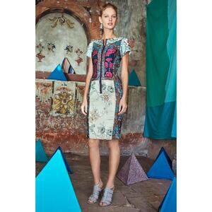 NWTGS Anthropologie Beguile By Byron Lars Pieced Brocade Dress SZ 4 RT $295